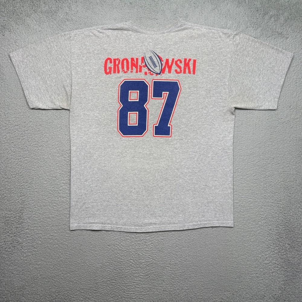 New England Patriots Rob Gronkowski GET GRONK'D T-shirt - Picture 4 of 4